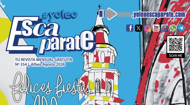 Felices fiestas en Escaparate Alfaro Agosto