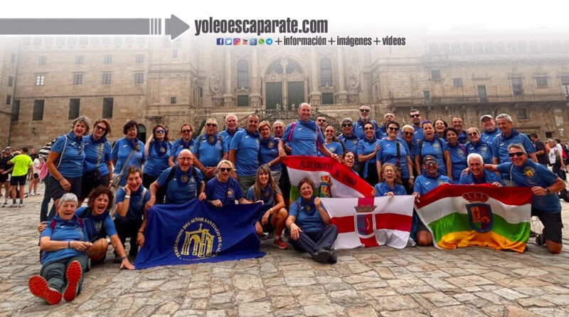 La Asociación de Peregrinos de Calahorra culmina en Santiago de Compostela el Camino Francés iniciado en Roncesvalles