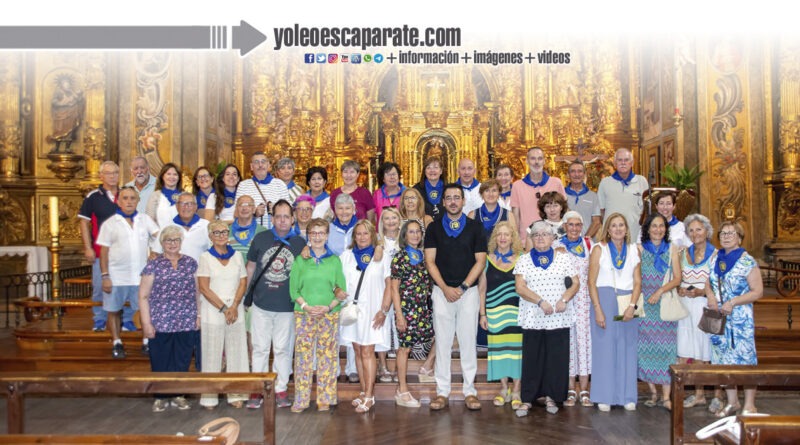 La Asociación de Peregrinos de Calahorra celebró la festividad de Santiago Apóstol con una jornada de hermandad