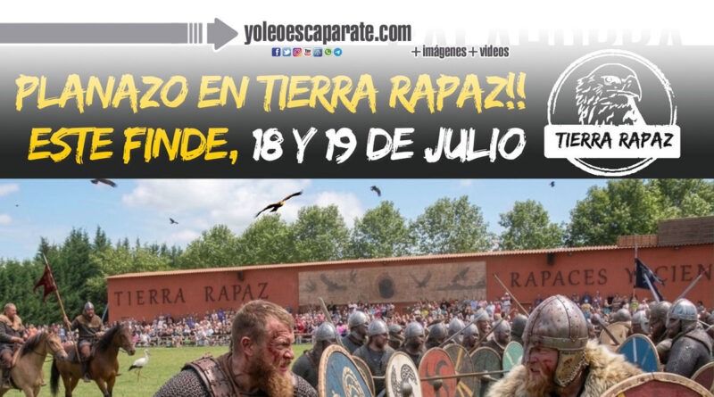 Vikingos, piscinas y la final del Mundial en pantalla gigante: el plan más completo del fin de semana está en Tierra Rapaz
